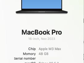 MacBook Pro 16 M3 Max 48gb 40-core Gpu 1tb