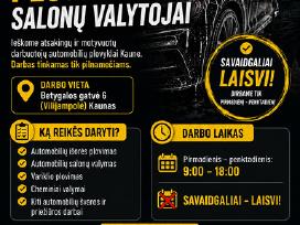 Ieškomi Automobilių Plovėjai – Salonų Valytojai