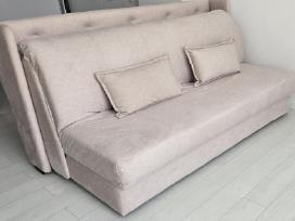 Tik išpakuota sofa lova su patalynės dėže