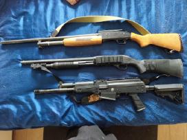 Pompinis šautuvas Mossberg 500a ir Winchester Sxp