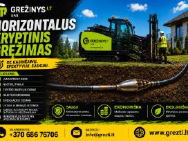 Kryptinis gręžimas, vandentiekis ,elektros darbai