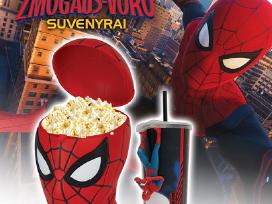 Jieškau spider man popcorn bucket 3D ir keptuvę