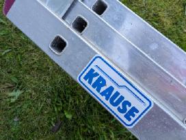 Krause aliumininės kopėčios 3*10 pakopų