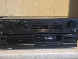 Technics stiprintuvas ir CD grotuvas