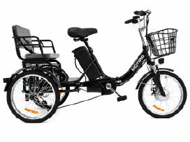 Triratis elektrinis dviratis Motiro M14 dvivietis