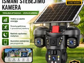 4G Lauko kamera su trimis objektyvais, švyturėliai