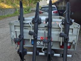 Automobiliniai dviračių laikikliai su skersiniais