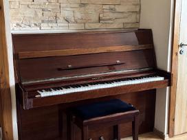 Pianinas „rīga“ kartu su reguliuojamu kėde