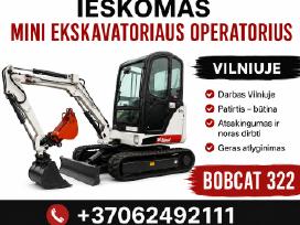 Mini Ekskavatoriaus Operatorius