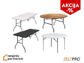 Sulankstomas stalas - Spalvos, dydžiai, Gera kaina