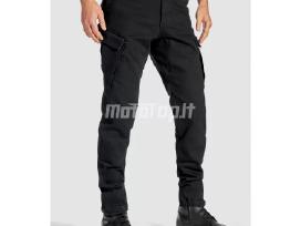 Džinsai Pando Moto Mark Black Aa – Vyrams Su Cord