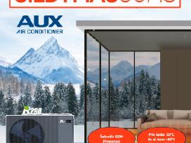 Oras-vanduo Aux R290 galia Prated 12kw Monoblokas