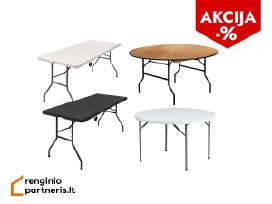 Sulankstomas stalas - Spalvos, dydžiai, Gera kaina