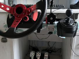 Logitech G29 + rankinis stabdis
