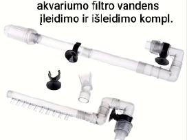 Išorinio filtro vandens įleidimui ir išleidimui