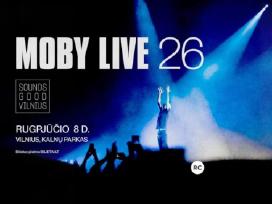 2 x Moby bilietai (tickets) stovimi.