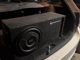 Galingas komplektas, 500w rms subas, 1000wrms mon