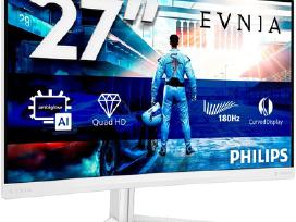 Philips Evnia 27" Qhd 180hz 0.5 M/s lenktas
