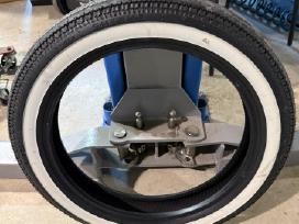 Shinko E270 White Wall 100/90-19 + kamera