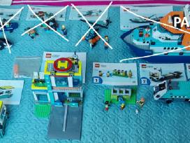 Lego Technic ir Lego City konstruktoriai. Siunčiu.