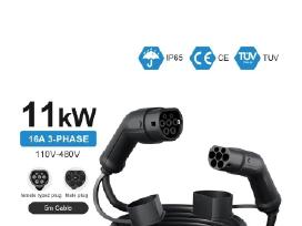 Laidas Elektromobilio Įkrovimui 11kw Trifazistype2