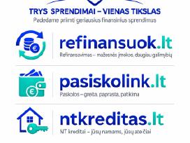 Greitas kreditas paskola, refinansavimas, paskolos