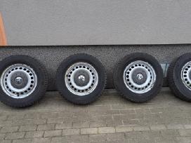 VW T5 ratlankiai su naujom m+s padangom. 10mm