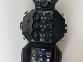 Zoom H8,12 takelių rankinis įrašiklis,64gb kortele