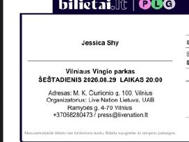 Jessica Shy koncerto bilietai