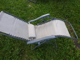 Sulankstoma lauko kėdė gultas