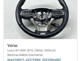 Lexus Rx450h F-sport dalys