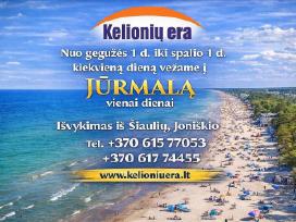 Autobusų nuoma Vežame į Palangą, į Jūrmalą