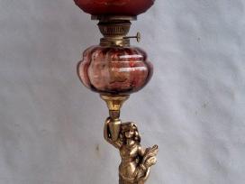 Nr.8) Prabangi antik.žibalinė Lempa veikianti