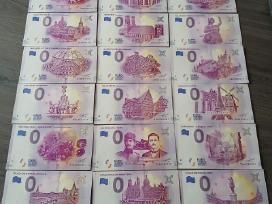 Suvenyriniai 0 eurų banknotai 2018/19 m.