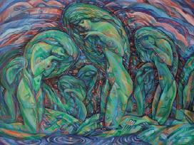 "Verbos". 90x73 cm