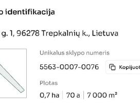 Žemės sklypas Trepkalnių k. (Veiviržėnai)