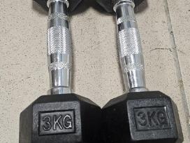 Hanteliai 2vnt po 3kg