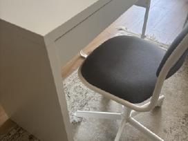 Ikea eašomasis stalas su kėde