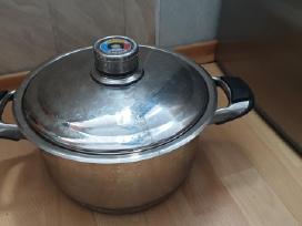 Nerūdijančio plieno puodas 24cm