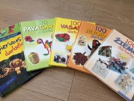 Kūrybinių darbelių knygų komplektas, 5 knygos