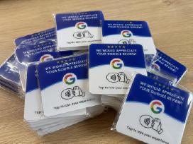 Nfc Google atsiliepimų kortelės (Didmena ir mažme
