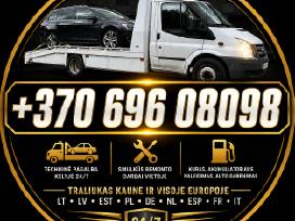 Autovežis. Techninė Pagalba Kelyje 24/7.