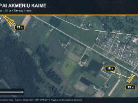3 sklypai Akmenių k. 33 a namų valda ir 28 a kartu