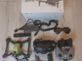 Dji Fpv combo dronas + akiniai ir priedai
