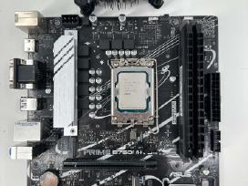 I5-12400f, B760m-k, Ddr4 2x8 16gb RAM
