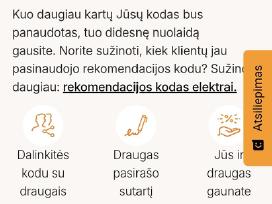 Elektrum Nuolaidos kodas -9.99 Eur