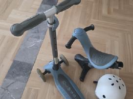 Paspirtukas globber go up deluxe lights, mėlynas
