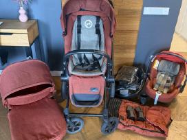 Parduodamas Cybex Priam 3in1 vežimėlio komplektas