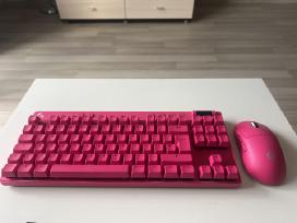 Logitech G Pro X Tkl klaviatura ir Superlight 2