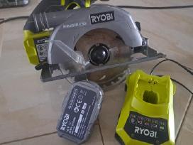 Ryobi Brushless 184'd pjuklas kaip Naujas